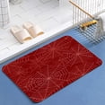 thumbnail image 1 of Spider Web Pattern Diatomite Bath Mats Bathroom Absorbent Anti Slip Floor Mat Foot Carpet Quick Dry Shower Toilet Rug Doormat Washable, 1 of 5