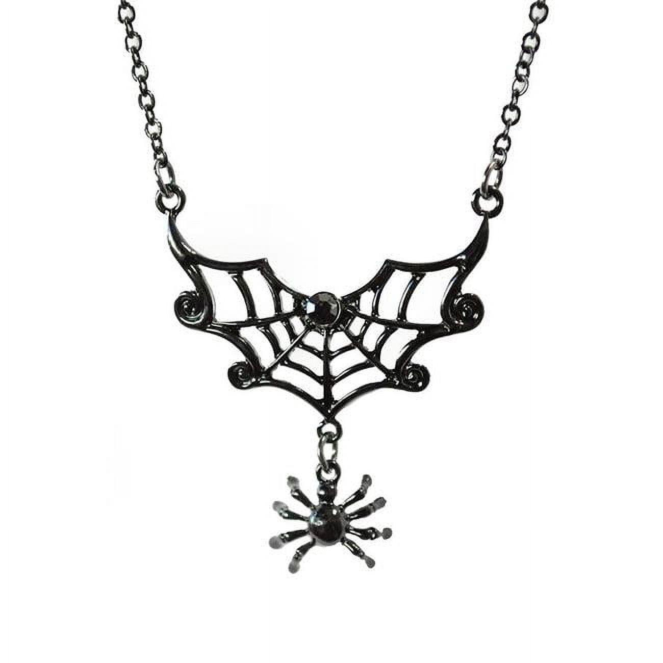 Spider Web Pendent, Silver - Walmart.com