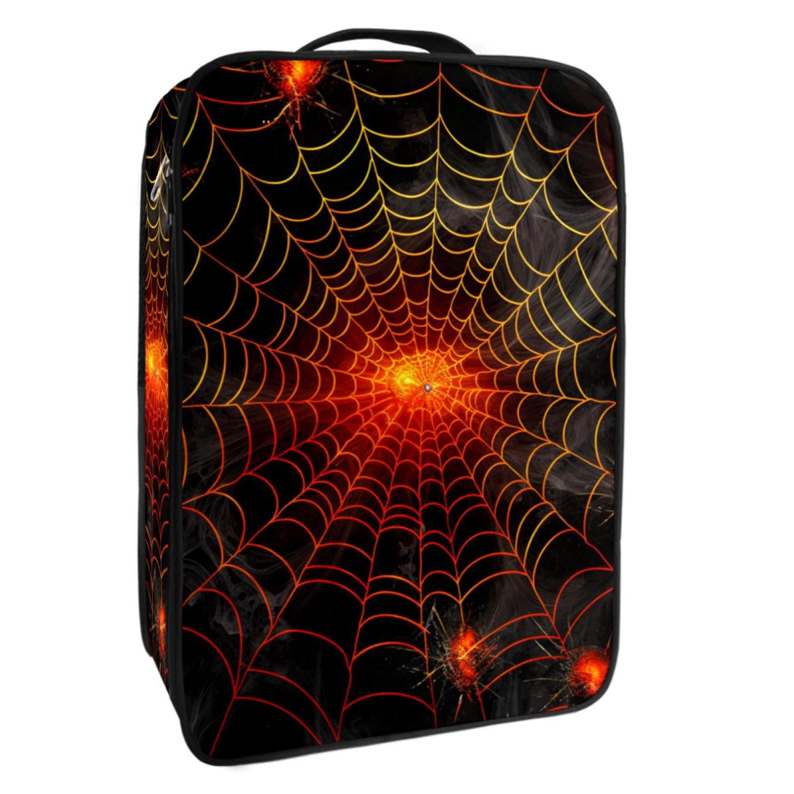 Spider Web Polyester Shoe Boxes Organizer Container, 23x31cm/9x12in ...