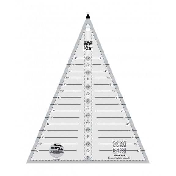 Spider Web Ruler, Creative Grids
