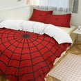 thumbnail image 1 of Spider Web Set Duvet Cover Bedding Set Duvet Cover Polyester Quilt Cover for Full Size, 1 of 6