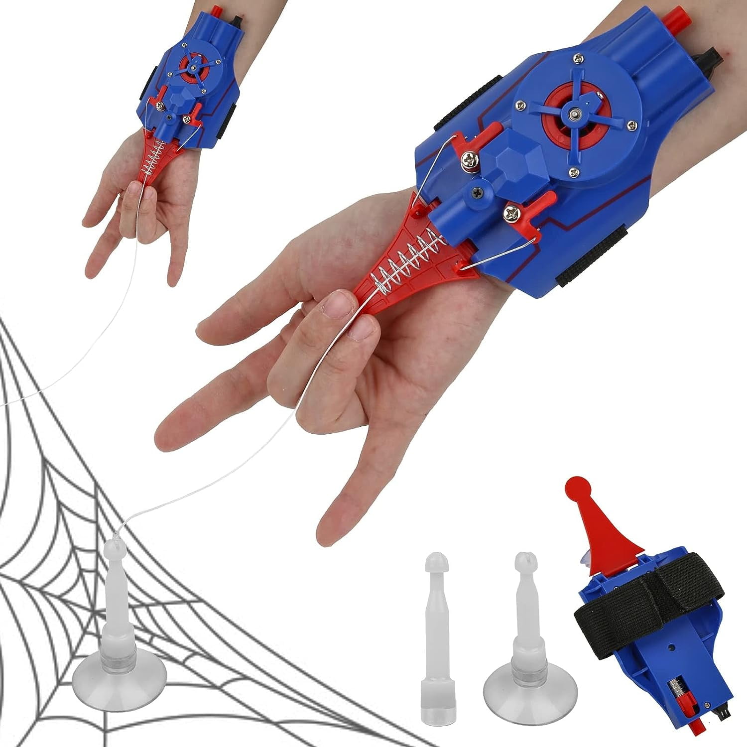 Web Launcher String Shooters Toy, Cool Gadgets Spider String Shooter Real  Silk-Can Grab Small Objects, Superhero Role-Play Cool Stuff Fun Toys Great