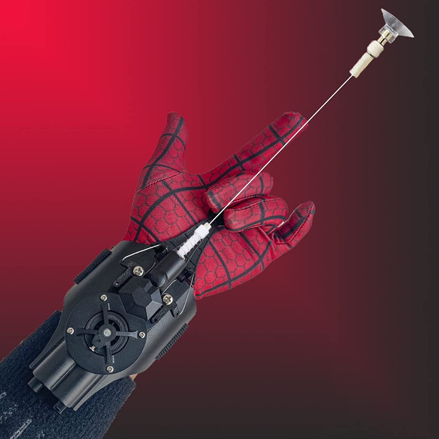 Spider Web Shooters Toy with 9.4ft Real Rope Launcher