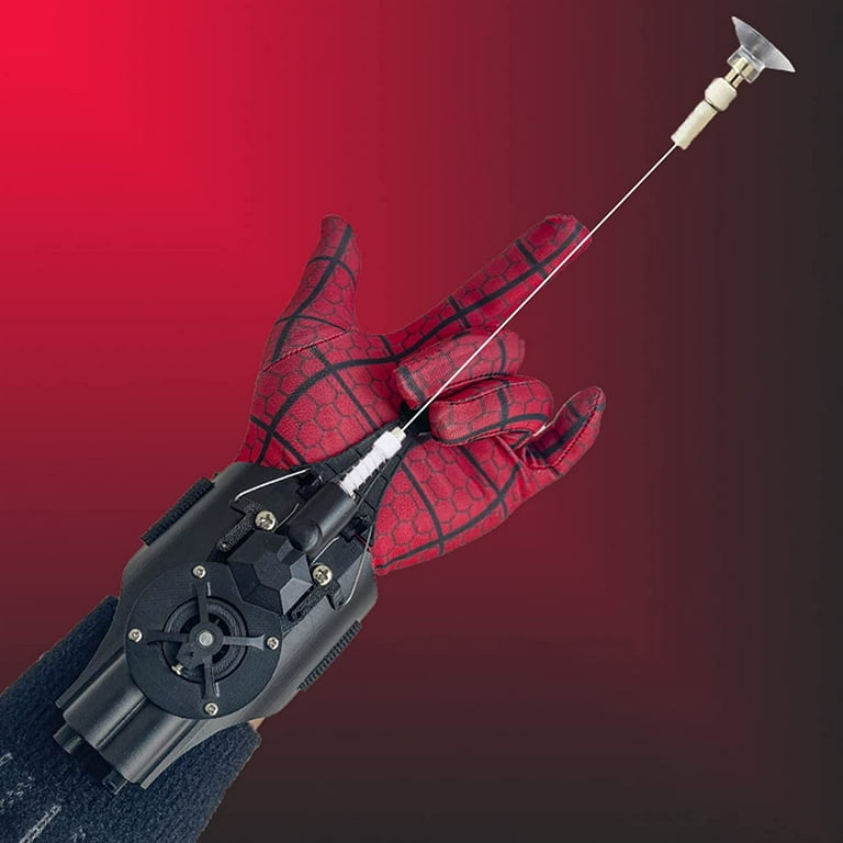 Spider Web Shooters That Actually Shoot,9.4ft Real Rope Launcher,Spider Web  Gadgets Toy Cool Gadgets for Kids 