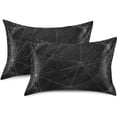 thumbnail image 1 of Spider Web Silky Satin Pillowcase, Luxury Soft Pillow Case for Hair and Skin, Standard Size Slip Cooling Pillow Covers with Envelope Closure, 20x30in Home Decor Gifts, 1 of 7