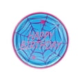 thumbnail image 1 of Spider Web Theme Birthday Party Paper Plates 7 Inch Disposable Tableware for Hero Celebration Halloween 10 Count, 1 of 8