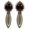 thumbnail image 1 of Spider Web Vintage Copper-Colored Lace Bookmarks: Stainless Steel Reading Accessories and Bookmarks, 1 of 5
