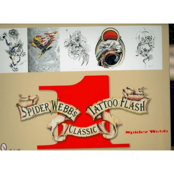 Spider Webb's Classic Tattoo Flash 1 (Paperback)