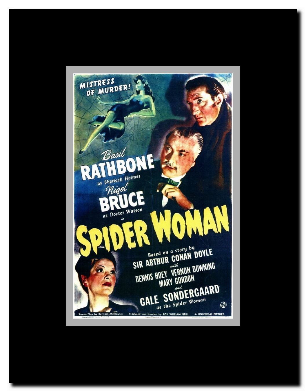 Spider Woman Framed Movie Poster