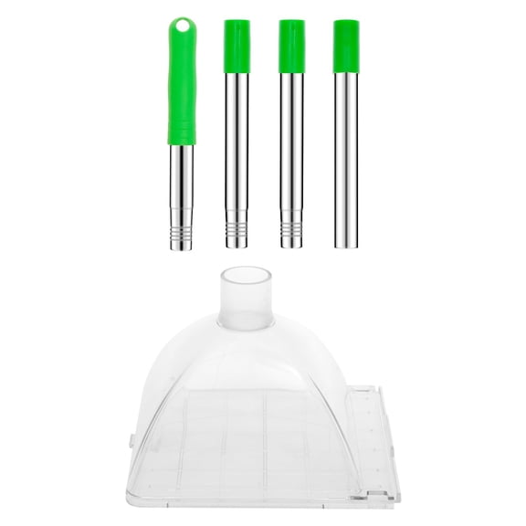 Spider and Insect Catcher with Extendable Stainless Steel Handle Transparent Dome and Modular Design for Indoor Use