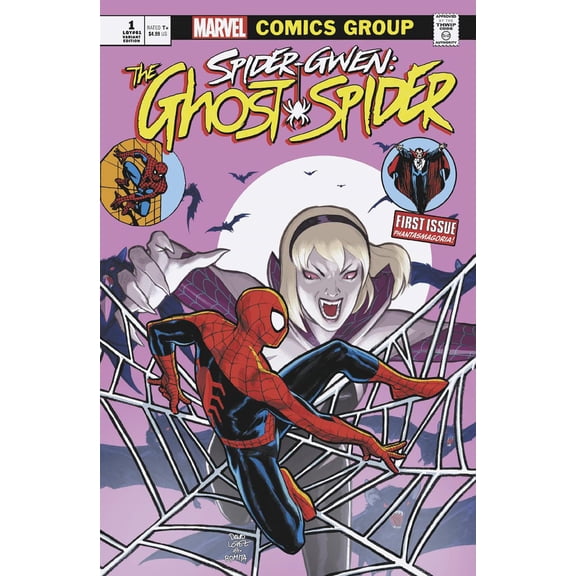 Spider-gwen #1 David Lopez Vampire Var (David Lopez Vampire Var) Marvel Prh Comic Book 2024