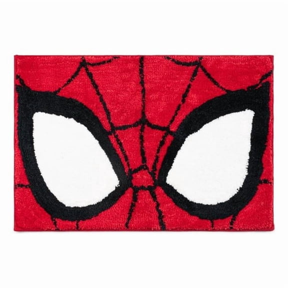 Spider-man 893814 20 x 30 in. Mask Plush Rectangle Bath Rug