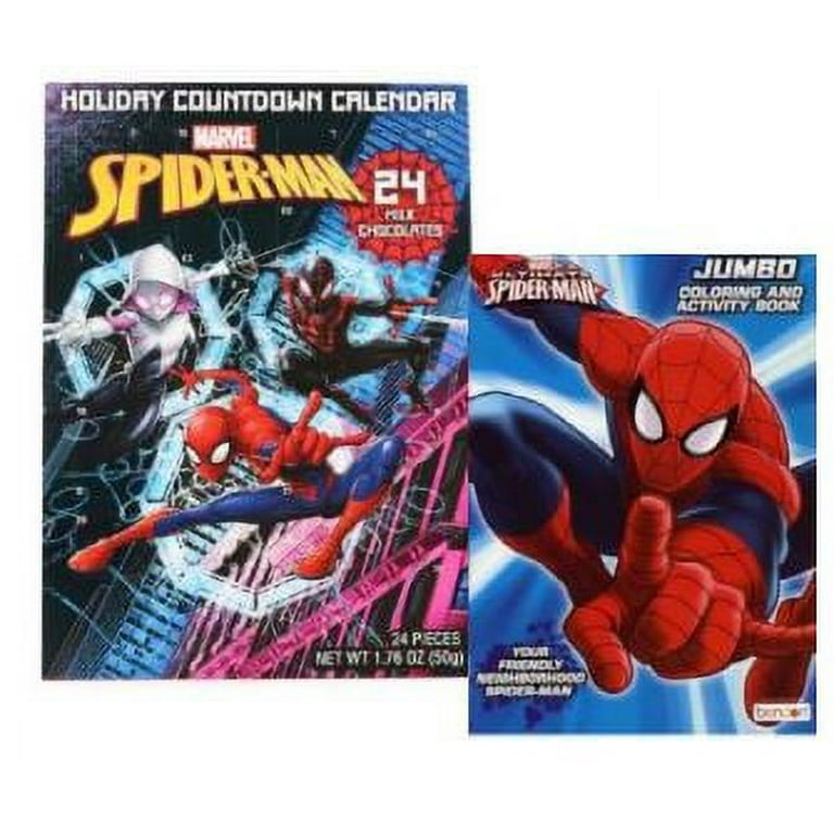 SPIDERMAN Coloring book: Christmas gift for kids / Coloring book