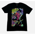 thumbnail image 1 of Spider-man Mens T-Shirt -  Day Glow Flying Over Arana In City (Small), 1 of 1
