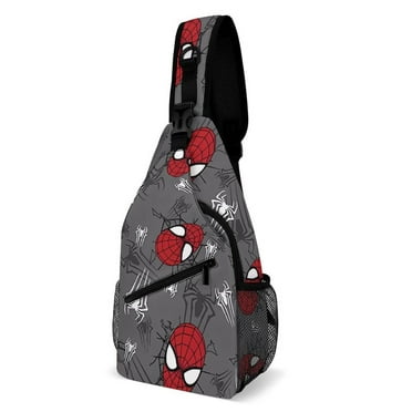 SpiderCool man Sling Bag For Men Women Shoulder Backpack Chest Bags Crossbody Daypack For Hiking Camping Outdoor Trip