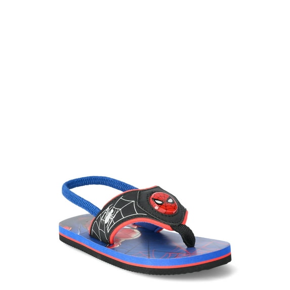 SpiderMan Toddler Boys Backstrap Flip Flop Sandals