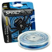 SpiderWire Stealth  Blue Camo Braid Fishing Line, Blue Camo, 50 lb Test Strength, 300 yd