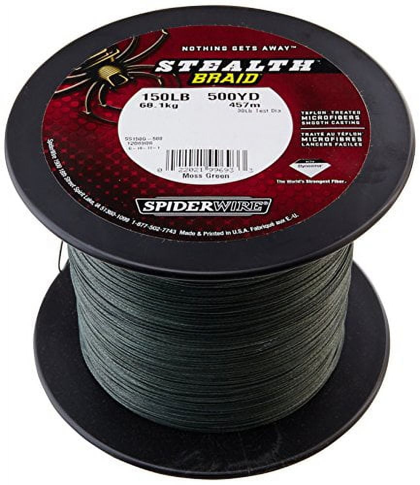 SpiderWire Stealth® Superline, Moss Green, 250lb | 113.3kg Fishing Line