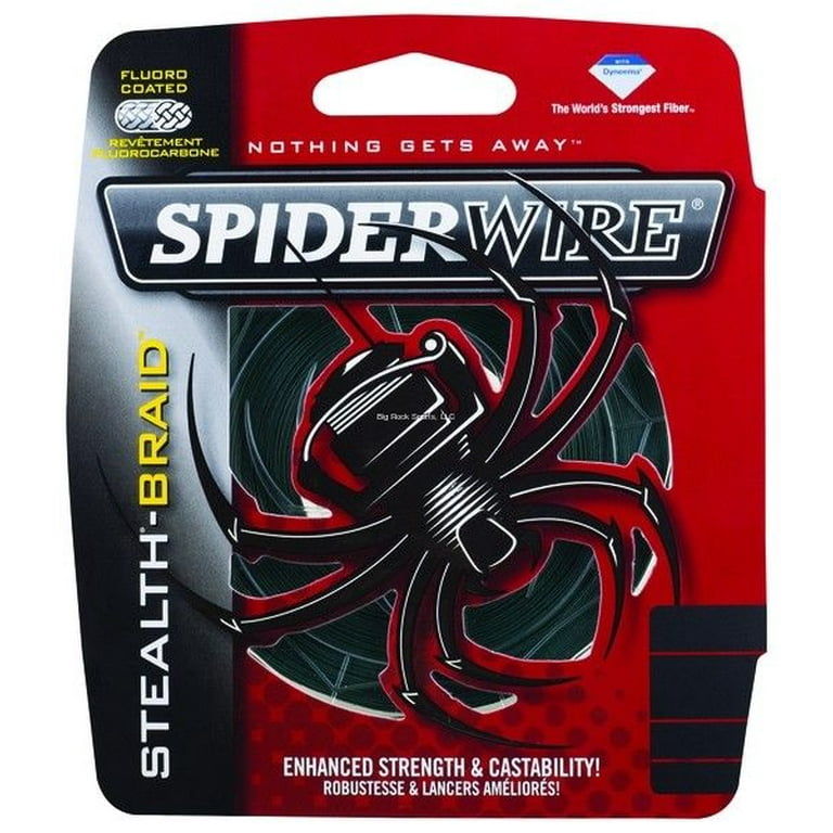 Spiderwire Stealth Braid Moss Green 30lb