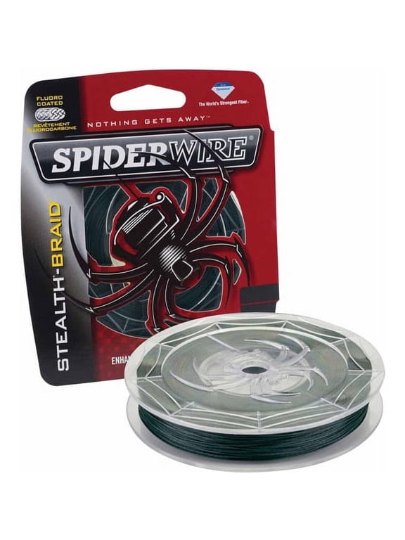 Stealth Braid Fishing Line, Moss Green, 8 lb Test Strength, 125 yd
