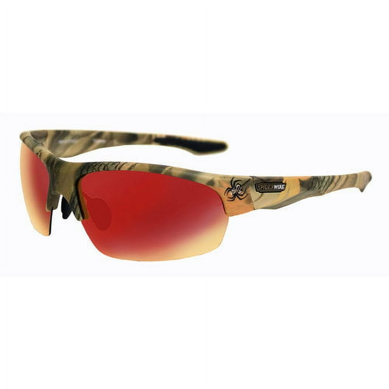 SpiderWire Sunglasses, SWF-615225BK Performance, Adult, Unisex