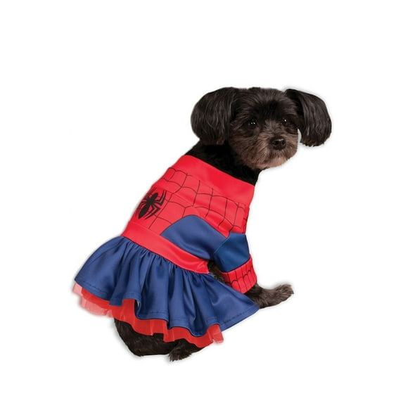 Spidergirl Pet Costume Marvel Large Adult Unisex Blue Fancy Dress Party Book Week Halloween