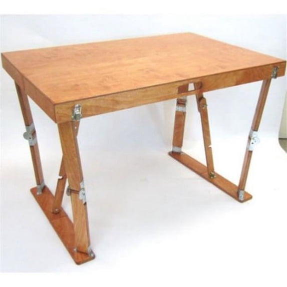 Spiderlegs FD2638-NB Hand Crafted Folding Desk, Natural Birch