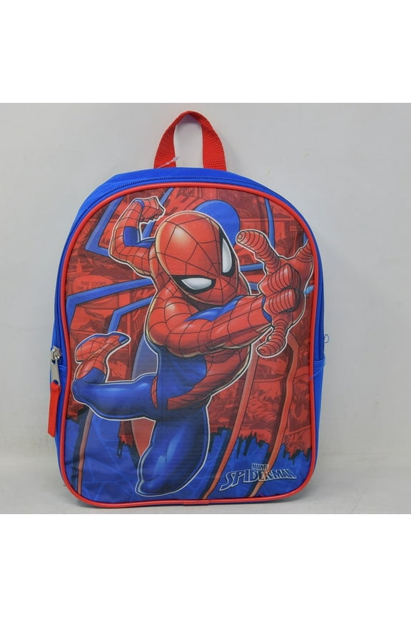Spiderman 11" Mini Backpack- MPB0ZVAUSMIR00