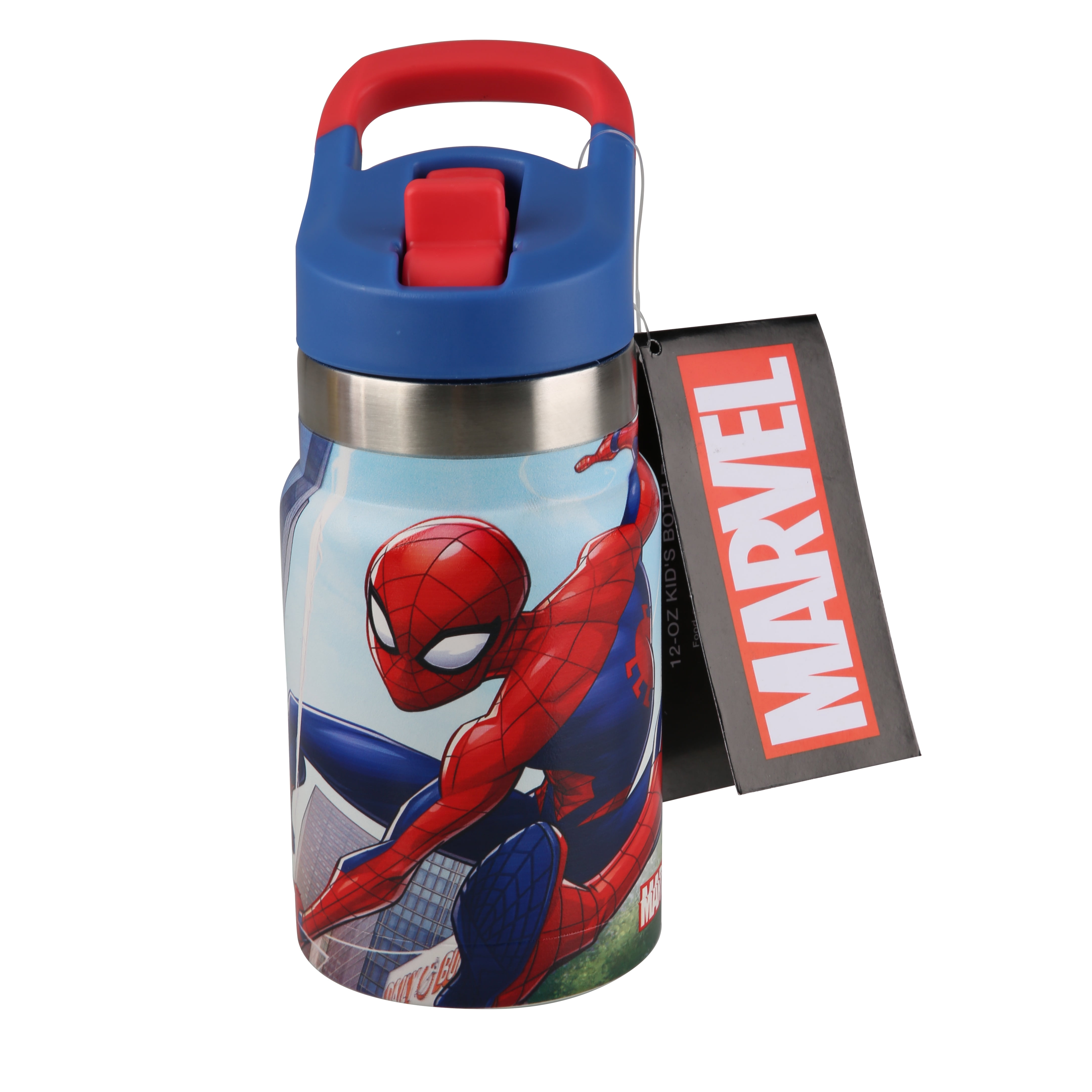Simple Modern Spiderman Kids Water Bottle with Straw Lid | Insulated  Stainless Steel Reusable Marvel Tumbler Spider-Man Gifts for School,  Toddlers