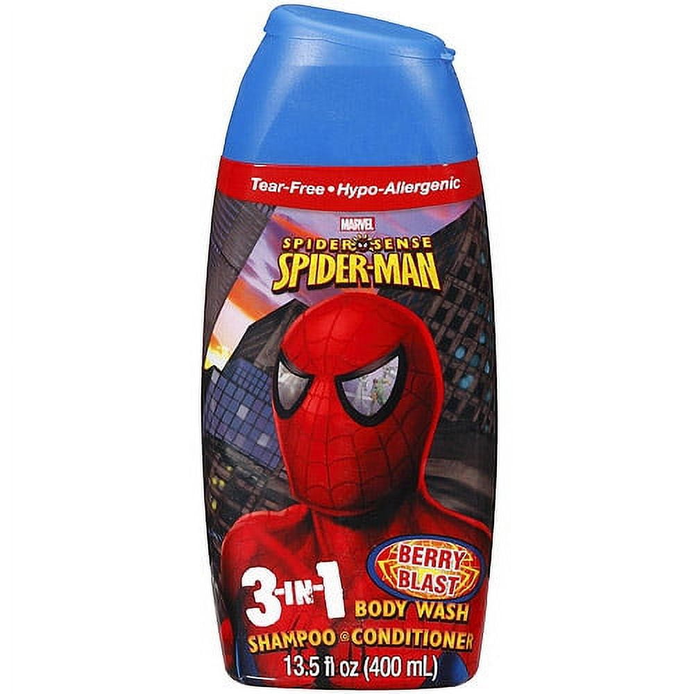 Spider-Man Berry Blast 3-in-1 Body Wash, Shampoo and Conditioner - Shop  Bath & Hair Care at H-E-B