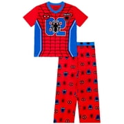 Spiderman 2-Piece Short Sleeve and Pant Pajama Set, Sizes 4-12