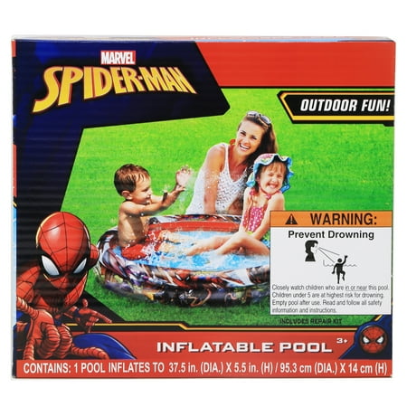 Spiderman 2 Ring Inflatable Pool (9x2x8)
