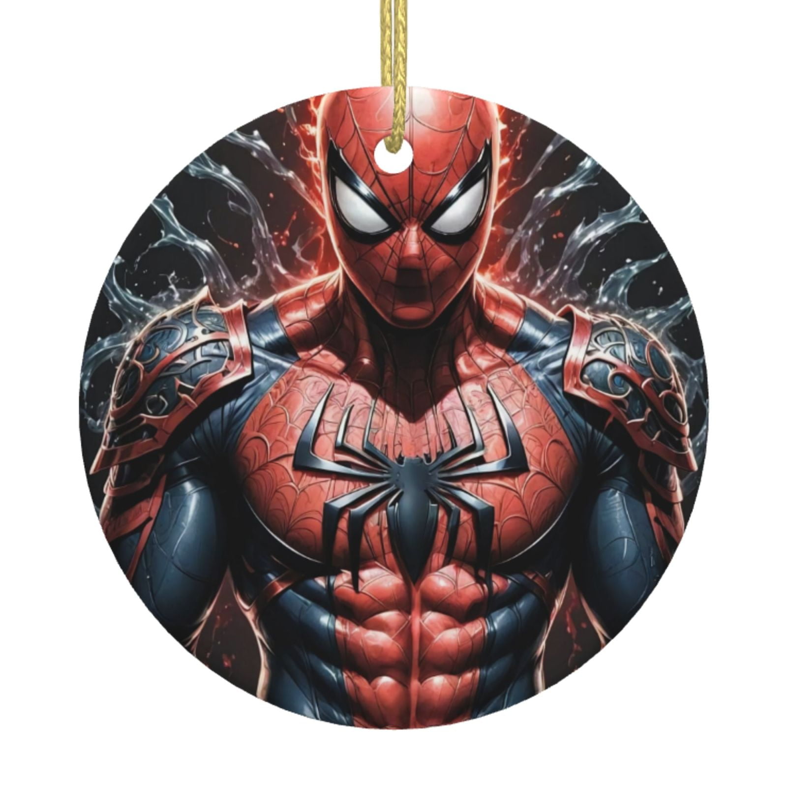 Spiderman Abs Christmas Tree Decorations,Christmas Ornaments,Funny