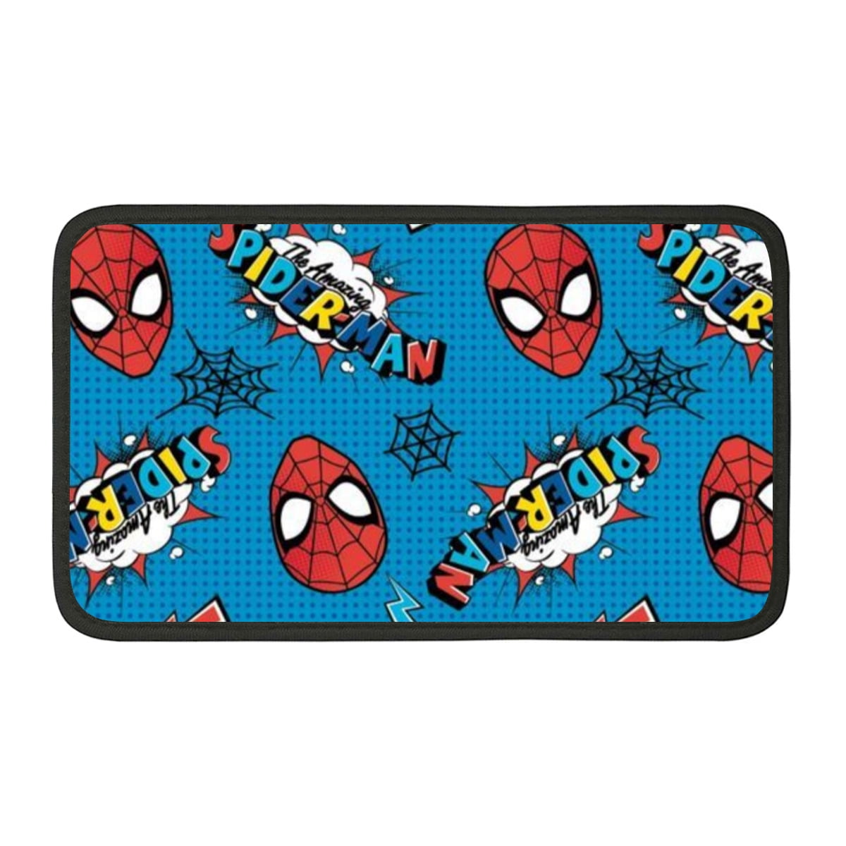 Spiderman Anime Car Center Console Armrest Pad Universal Car Center
