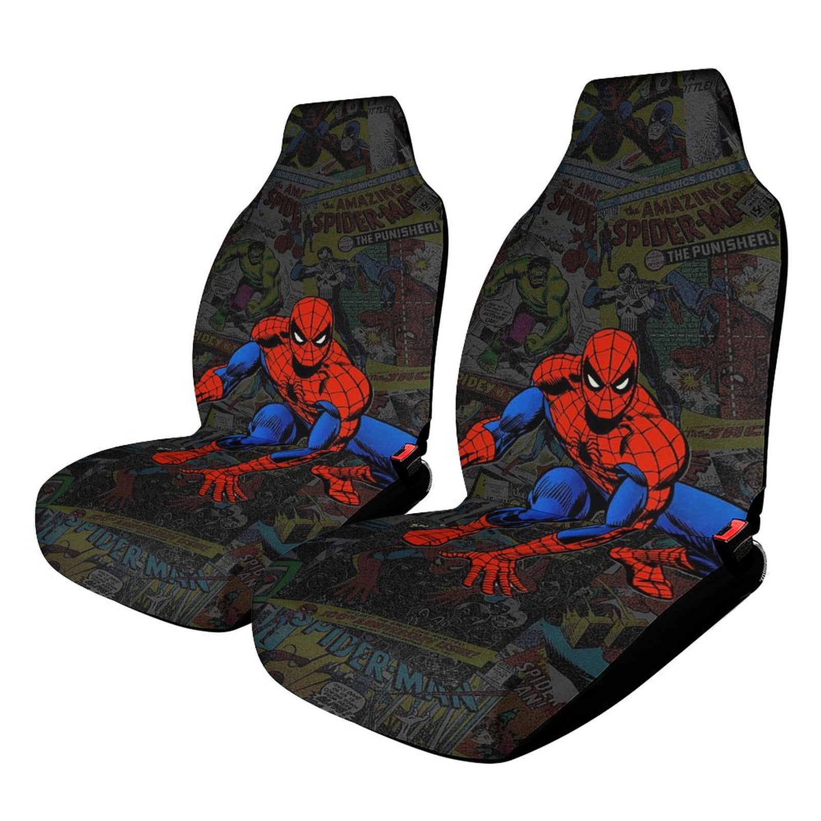 Spiderman Automotive Seat Cover Car Accessories with Front Drive