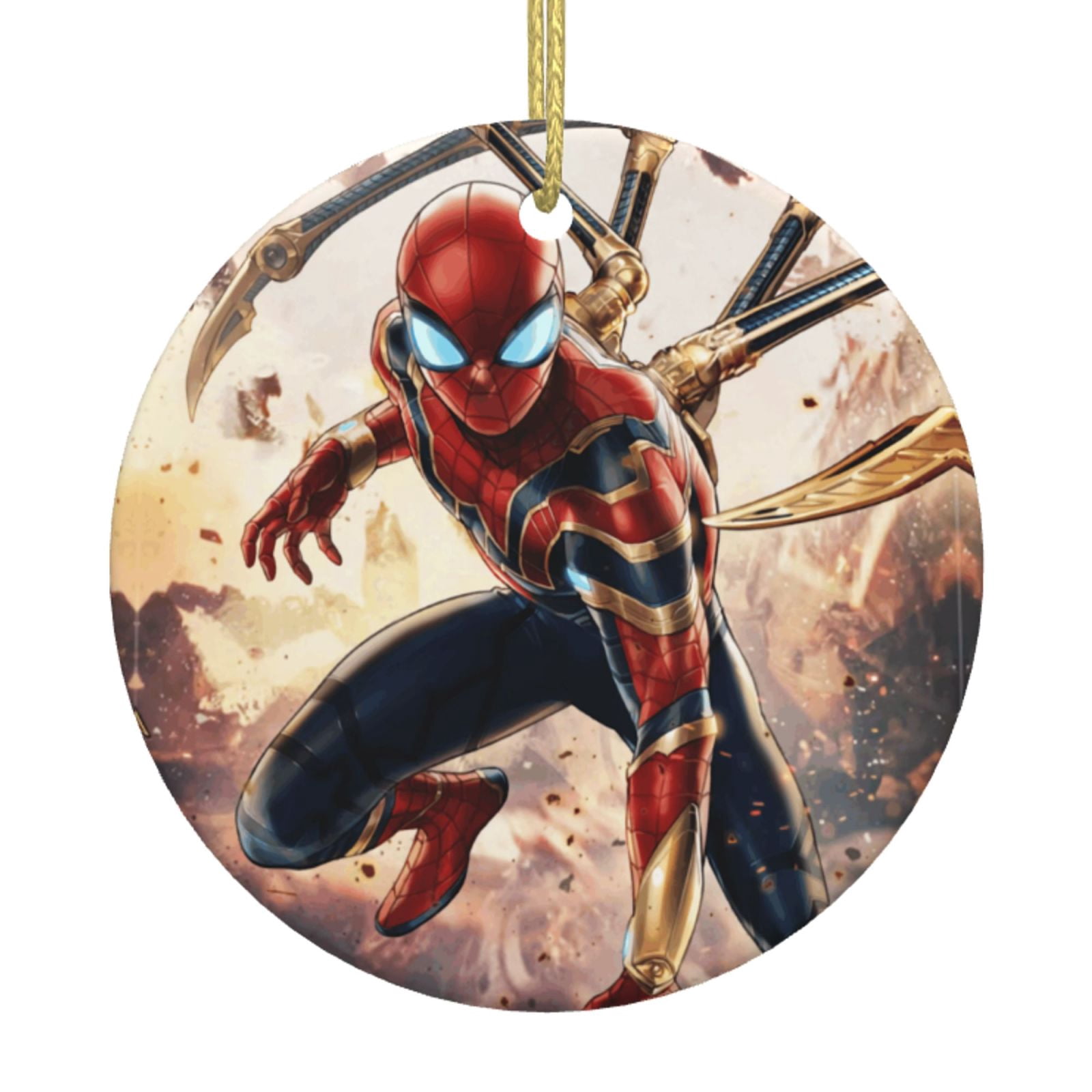 Spiderman Avengers Infinity War Suit Christmas Ornaments,Christmas