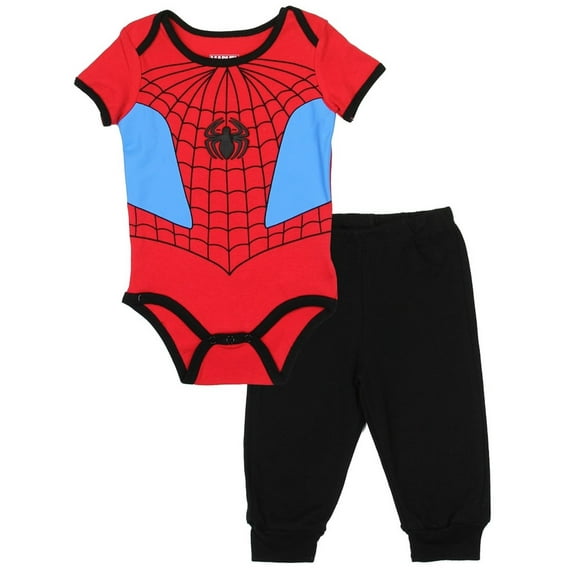 Spiderman Baby Boys' Creeper and Pants Set (3/6)