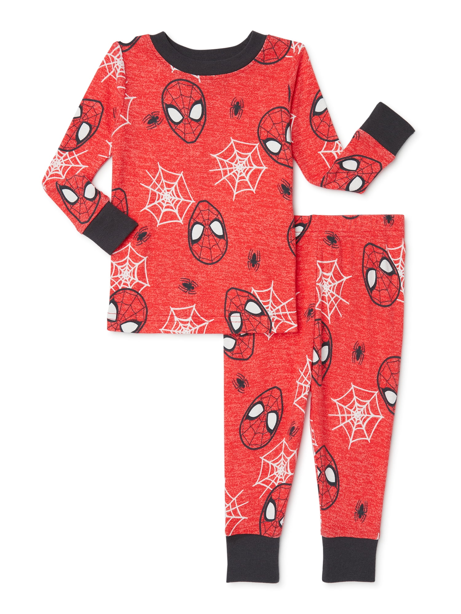 Spiderman Baby and Toddler Boy's Pajama Pants Set, Two Piece, Sizes 12M-5T