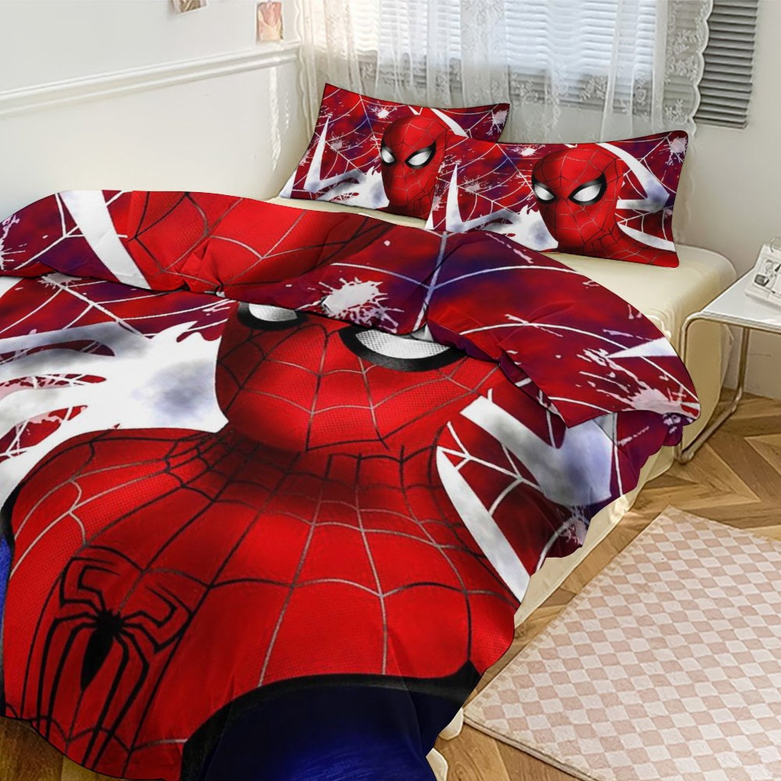 Spiderman Bedding Set for Kids Spiderman Merch for Boys Girls Queen ...