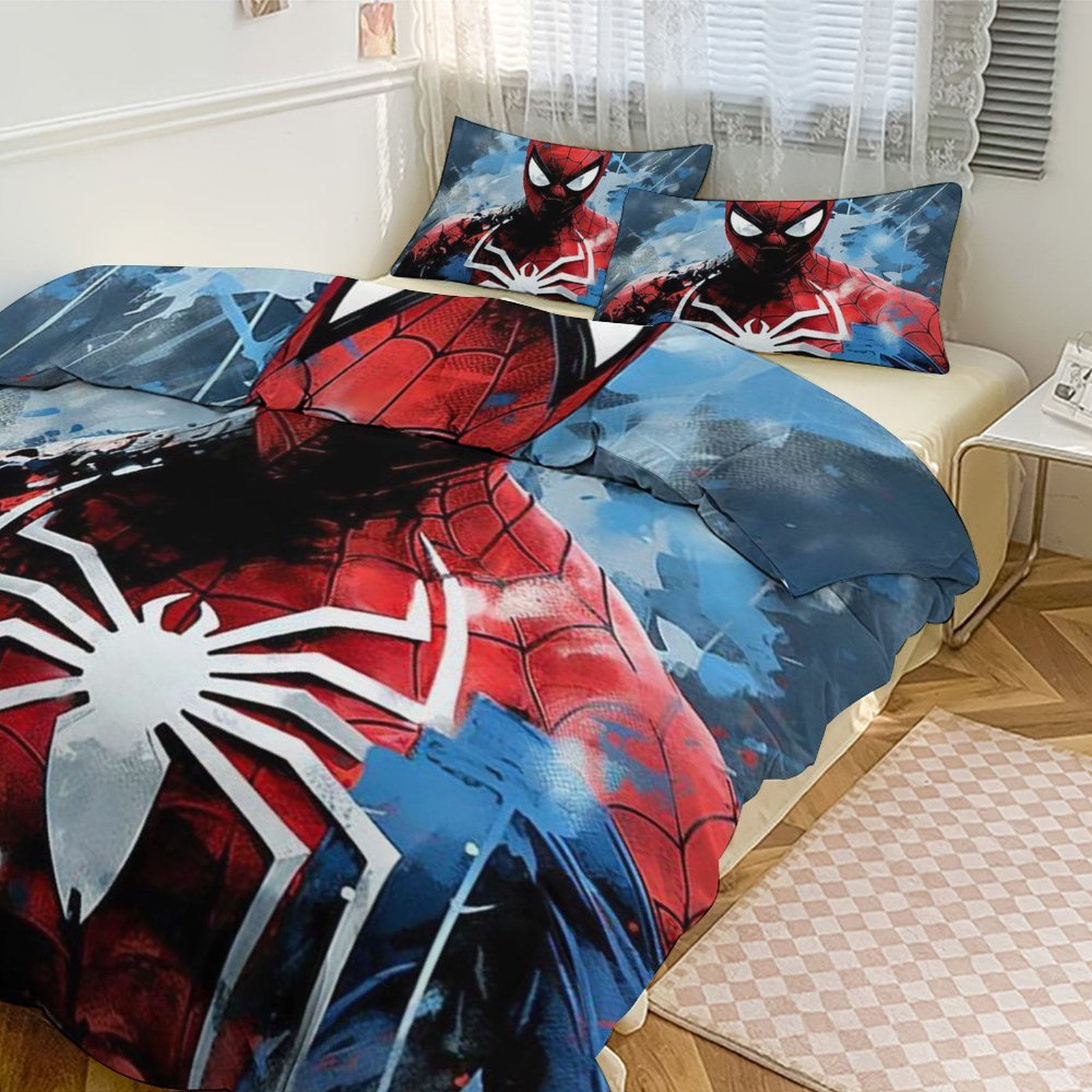 Queen spiderman sheets hot sale