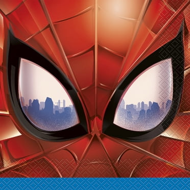 Spiderman Birthday Paper Luncheon Napkins, 6.5in,16ct