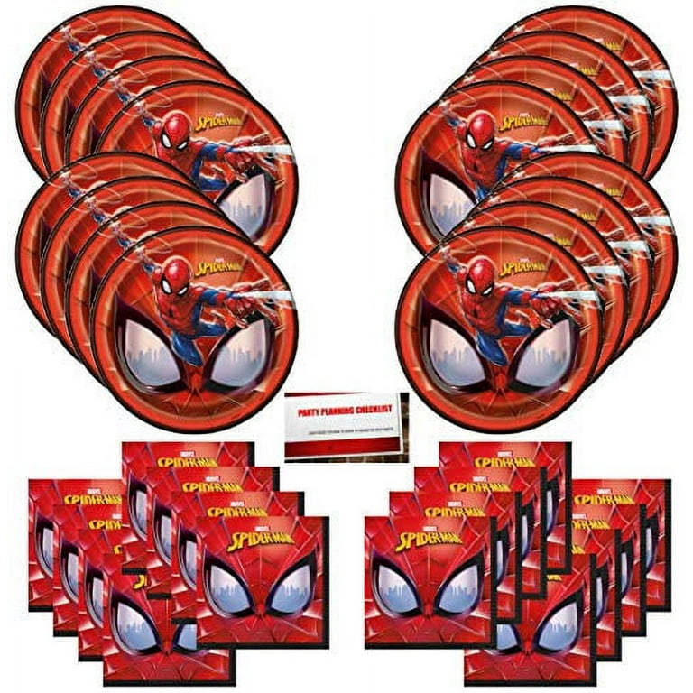 Marvel Spiderman Party Supplies Pack Sert 16: Togo