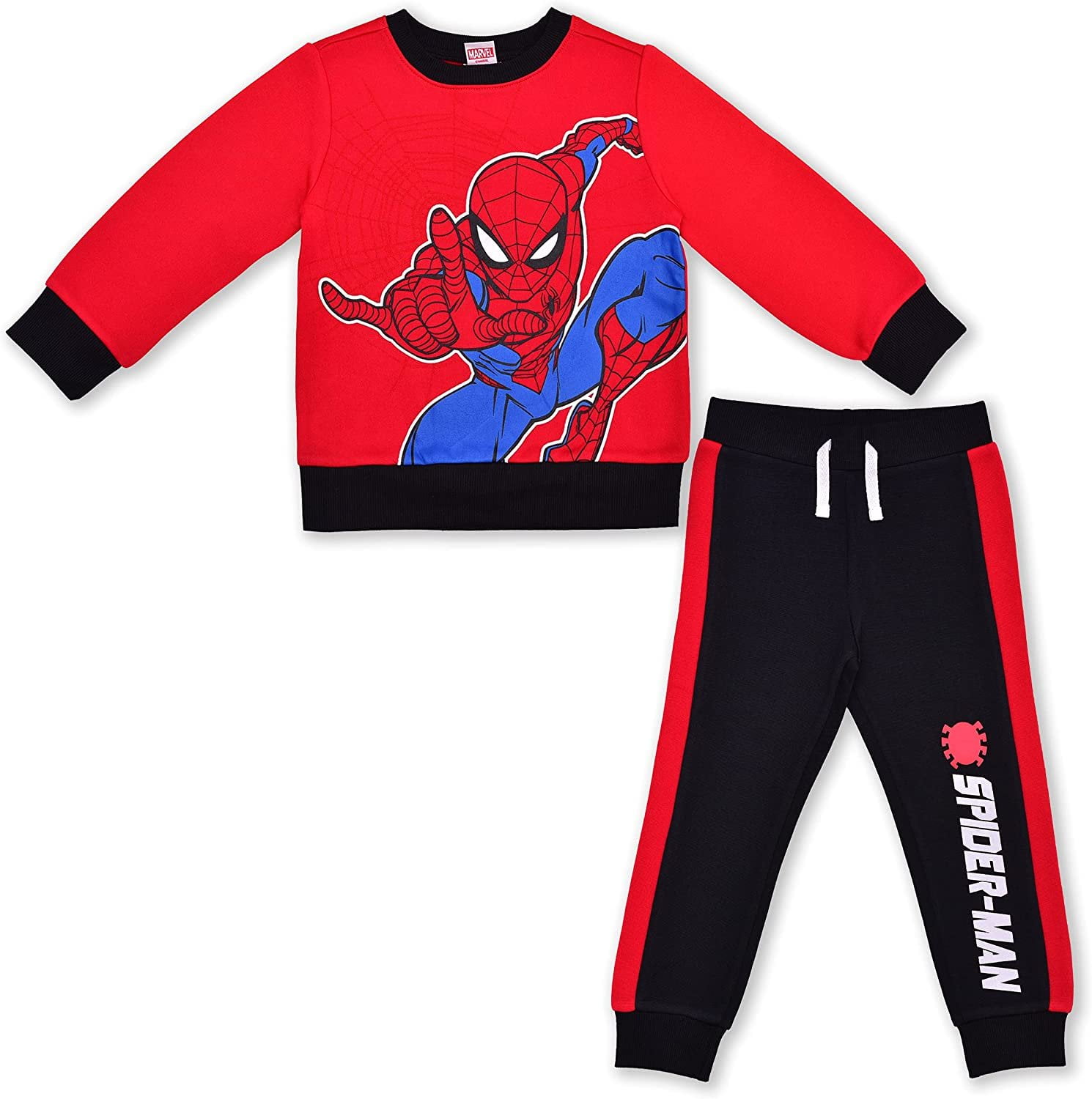 Spiderman Tracksuit Sweatshirt Jogger Set OOTD Terno Boys 18 Months - 5 Years Old SS98 main image 0