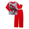 thumbnail image 1 of Spiderman Boys Long Sleeve Top and Pants Pajama Set, 2-Piece, Sizes 4-12, 1 of 4