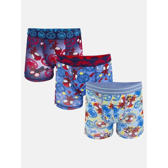 Character Toddler Boys Boxer Briefs, 3-Pack, Sizes 2T-4T