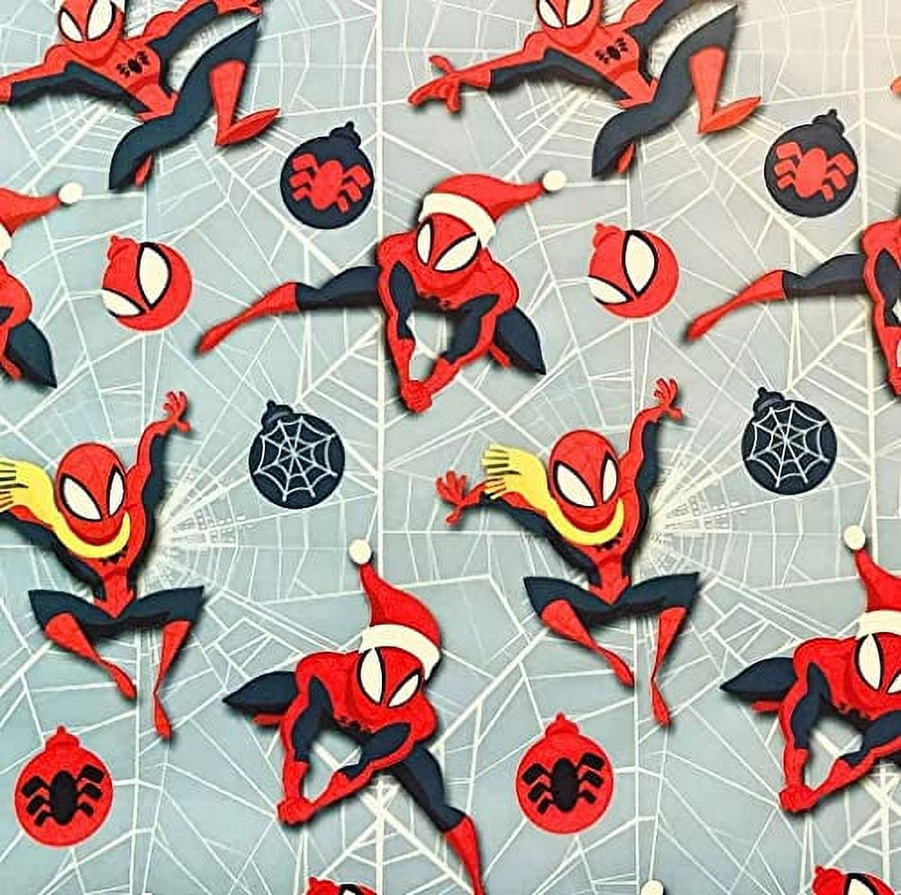 Spiderman Christmas Wrapping Paper 