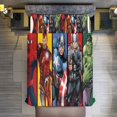 Spiderman City Team 3 Piece Sets Full/Queen Size Reversible