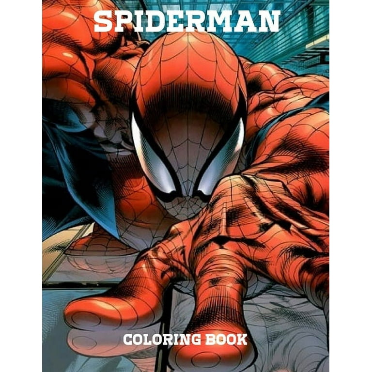 Spiderman Coloring Book: A Fun Book For Learning, Coloring, Knowledge  Development For Kids With All Favorite Spiderman Character. You Can Give  (Paperback)