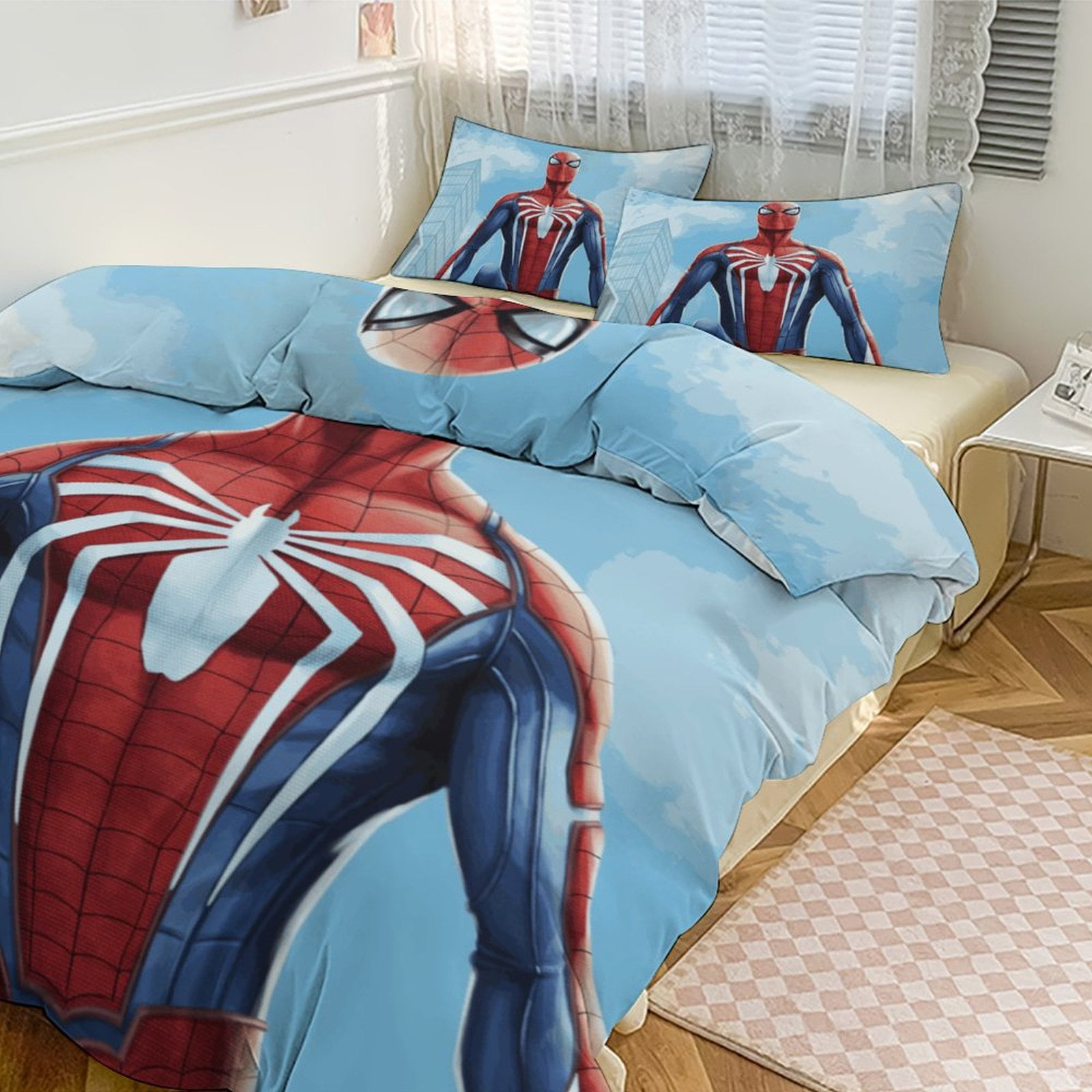 Full size spiderman comforter set best sale