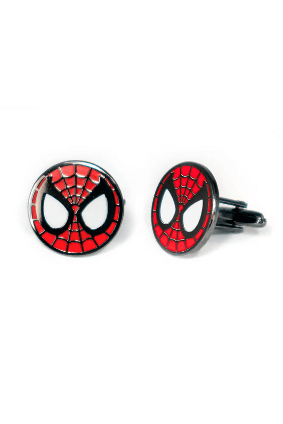 Spiderman Cufflinks, Avengers Spider-man Tie Clip, Groomsman Jewelry, Men’s Wedding Gifts